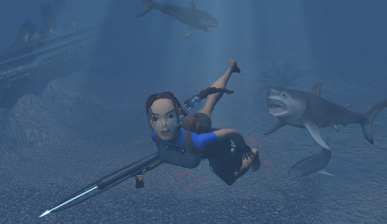 Tomb Raider - Unterwasser Level