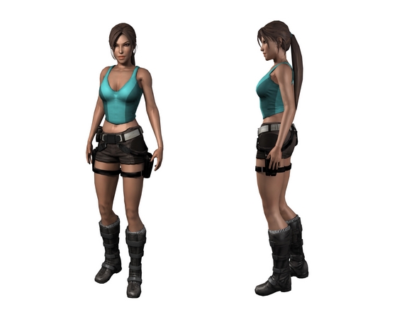 Lara Croft and the Guardian of Light - Lara Ingame Model