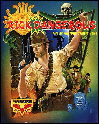 Rick Dangerous Cover 1989