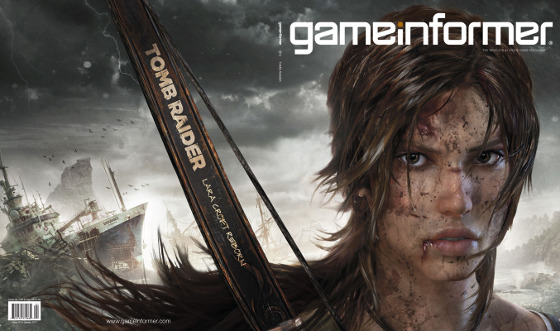 Tomb Raider - GameInformer Cover Titelblatt