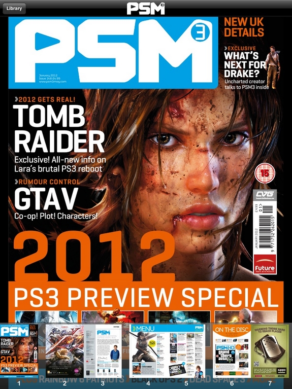 UK PlayStation Mag Cover January 2012