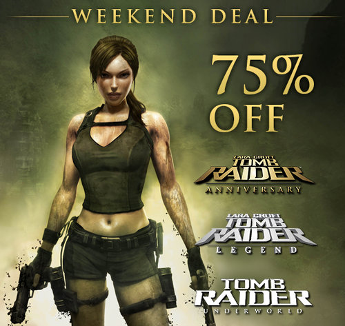 Tomb Raider Steam Weekend Deal -75%