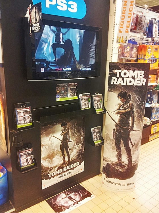 TOMB RAIDER Market Stall